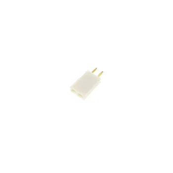 Conector Mamă 1x2 Pin Header 2.54 mm – Alb Conector Mamă 1x2 Pin Header 2.54 mm – Alb