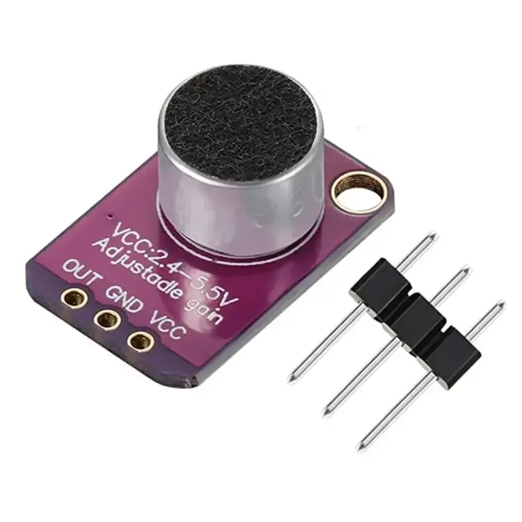 GY-MAX4466 Electret Microphone Amplifier Module GY-MAX4466 Electret Microphone Amplifier Module
