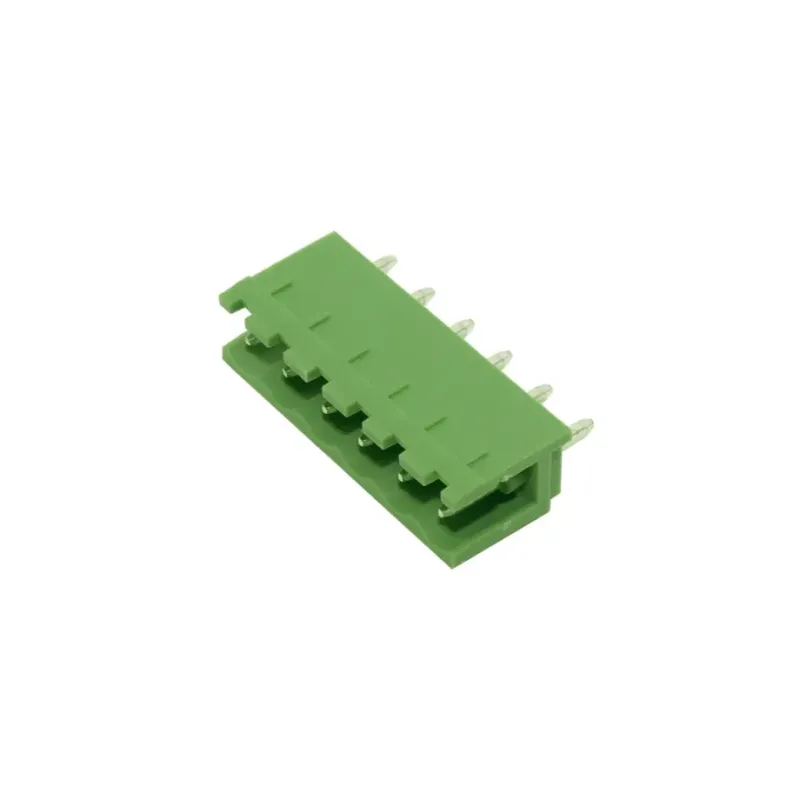 7,62 mm Drept 6 Pini 180C Conector Bloc Terminal - Tată 7,62 mm Drept 6 Pini 180C Conector Bloc Terminal - Tată