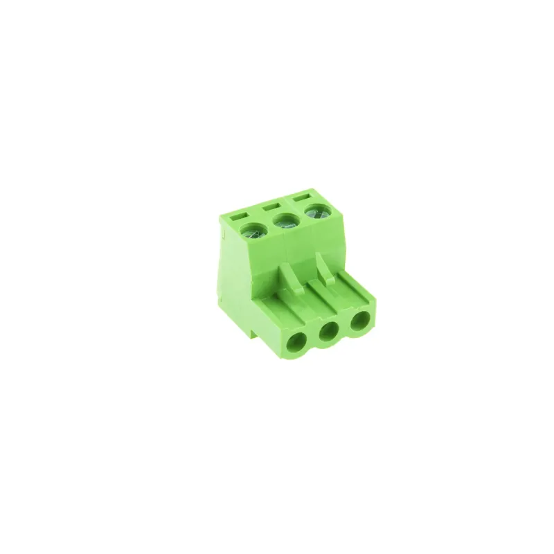 7.62mm 3 Pin Terminal Block Pluggable Connector Female 7.62mm 3 Pin Terminal Block Pluggable Connector Female