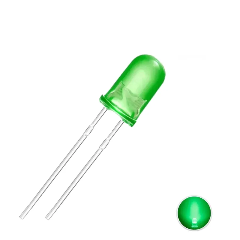Led de 5 mm - verde Led de 5 mm - verde