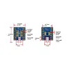 SOP-14 to DIP-14 Converter Board from SMD to DIP format SOP-14 to DIP-14 Converter Board from SMD to DIP format