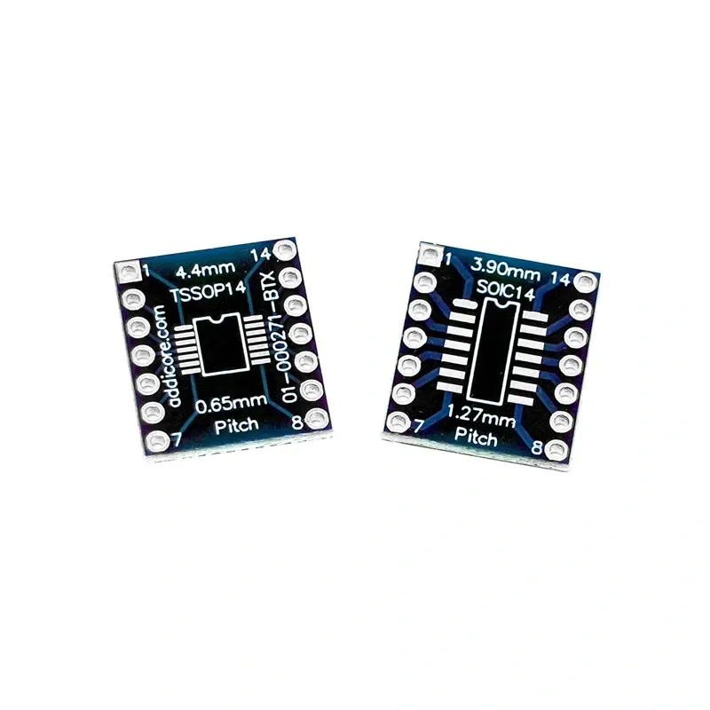 SOP-14 to DIP-14 Converter Board from SMD to DIP format SOP-14 to DIP-14 Converter Board from SMD to DIP format