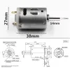 RS-385 DC Motor – 12V Micro Electric Motor RS-385 DC Motor – 12V Micro Electric Motor