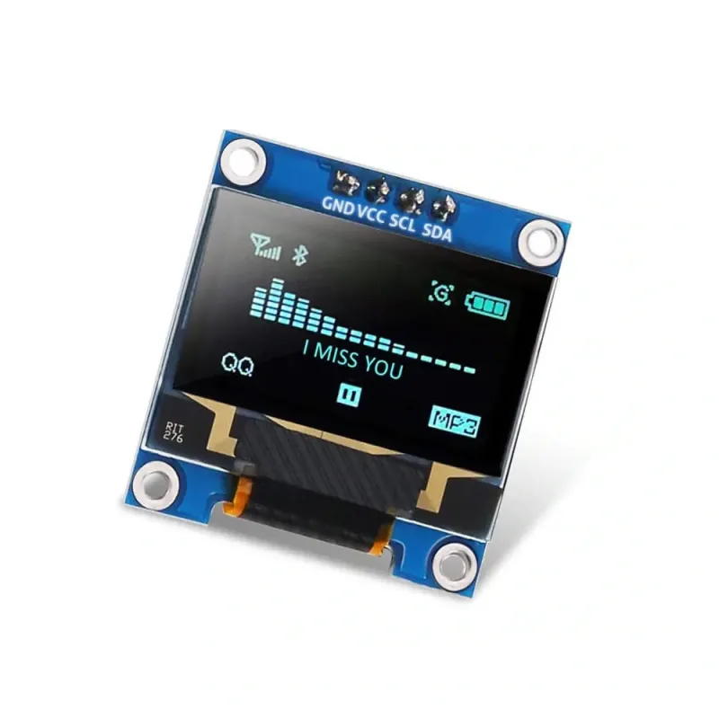 Blue 0.96 Inch OLED I2C Display - SSD1306 Blue 0.96 Inch OLED I2C Display - SSD1306