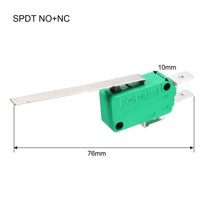 KW3-OZ 16A 125/250VAC Long Straight Hinge Lever Type SPDT NO NC Micro Limit Switch KW3-OZ 16A 125/250VAC Long Straight Hinge Lever Type SPDT NO NC Micro Limit Switch