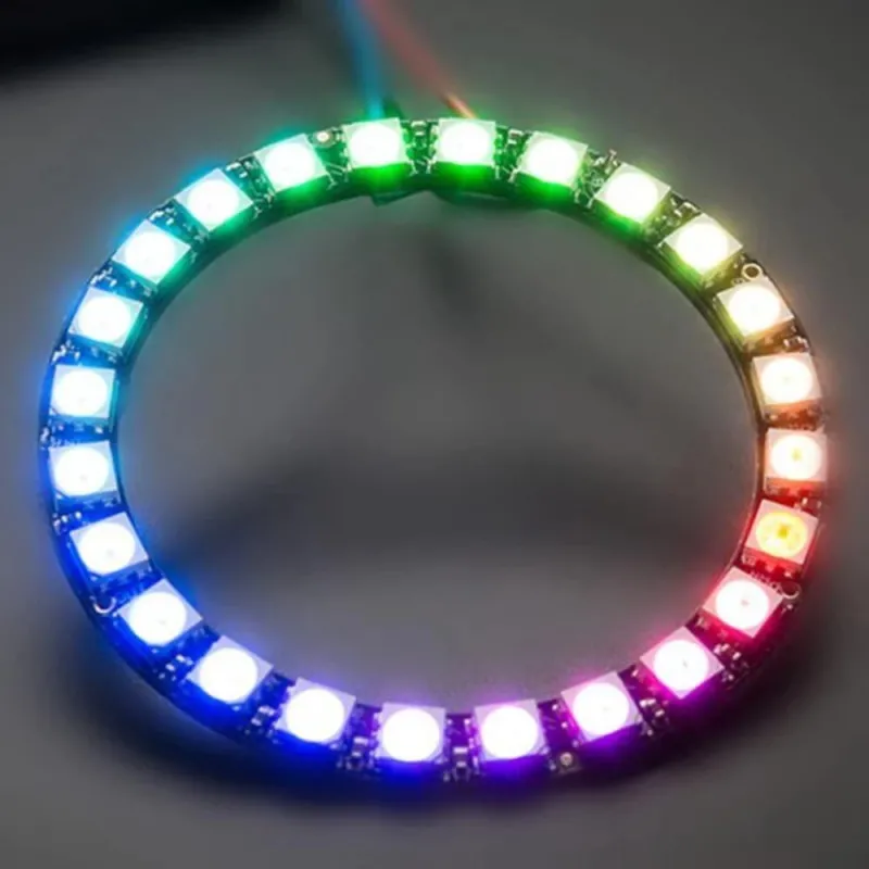 WS2812 Neopixel Addressable RGB LED Module Round 24-bit WS2812 Neopixel Addressable RGB LED Module Round 24-bit