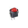 ON/OFF Mini Rocker Switch SPDT 250V 3A 2 Pin - RED