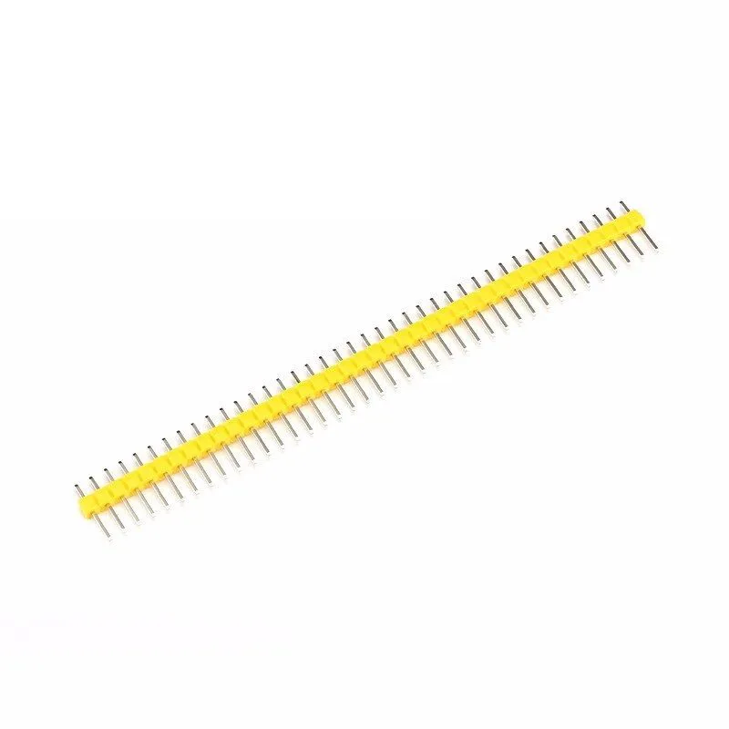 1 x 40 Pin Header Male - Yellow 1 x 40 Pin Header Male - Yellow