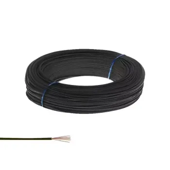 Cablu de Montaj Multiplu de 1 Metru - Fir Negru Cablu de Montaj Multiplu de 1 Metru - Fir Negru