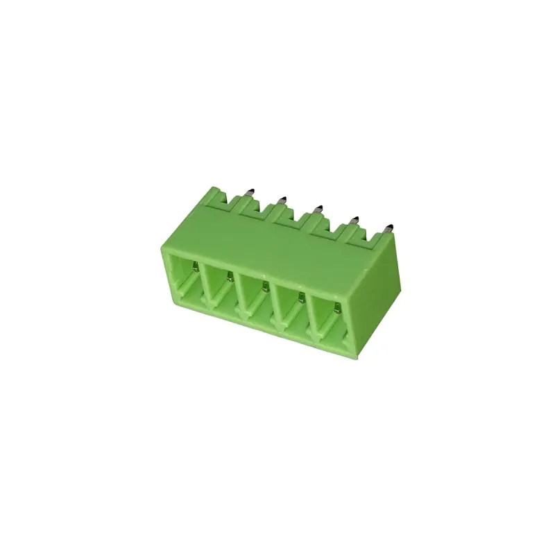 3,81 mm Drept 5 Pini 180C Conector Bloc Terminal - Tată 3,81 mm Drept 5 Pini 180C Conector Bloc Terminal - Tată