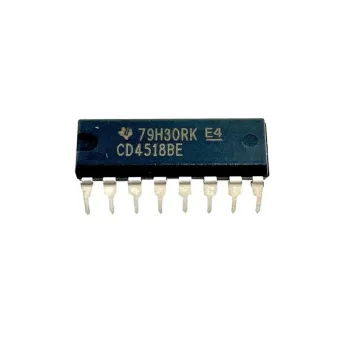 Circuit Integrat Original CD4518BE de la Texas Instruments Circuit Integrat Original CD4518BE de la Texas Instruments