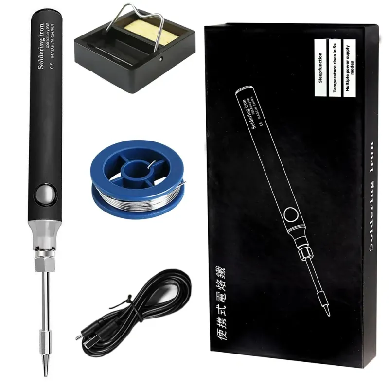 USB Rechargeble Soldering Iron Tool Kit 8W 330C to 450C USB Rechargeble Soldering Iron Tool Kit 8W 330C to 450C