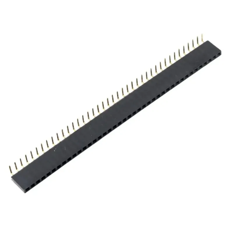 1x40 90 Degree Female Pin Header 1x40 90 Degree Female Pin Header