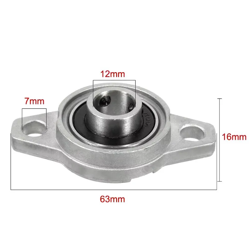 KFL12 Carcasă Rulment Din Fontă 12mm KFL12 Carcasă Rulment Din Fontă 12mm
