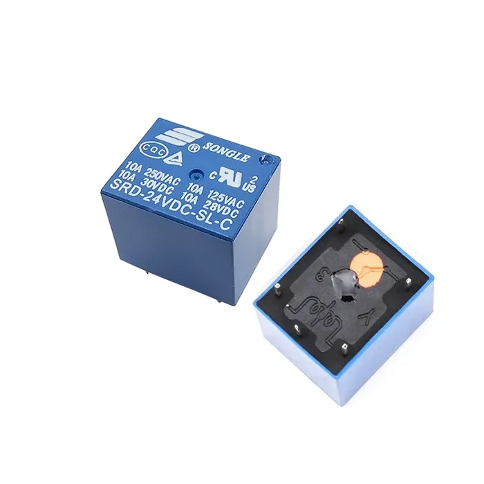 24V DC Relay 10A 250V Songle 24V DC Relay 10A 250V Songle