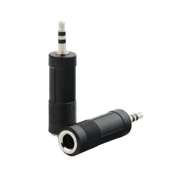 3.5mm Male to 6.5mm Female Jack Plug Stereo Converter 3.5mm Male to 6.5mm Female Jack Plug Stereo Converter