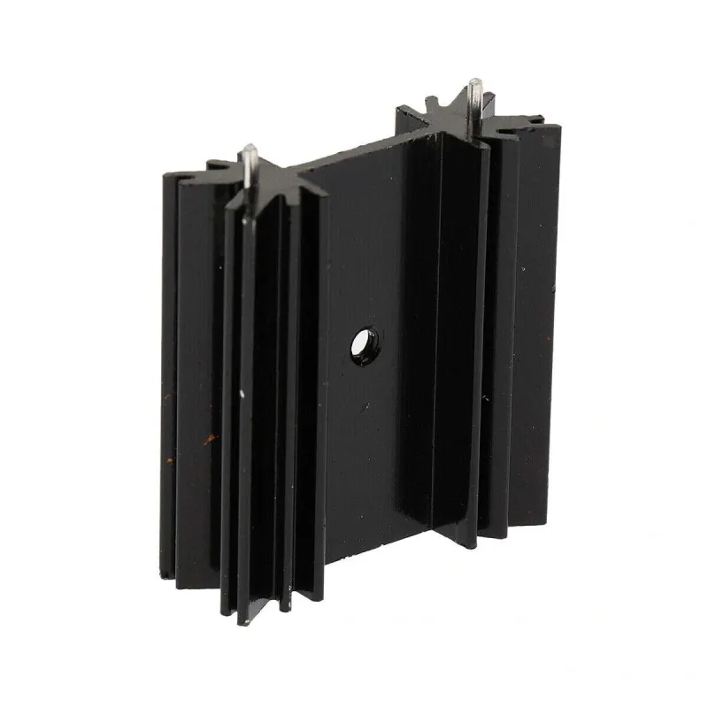 TO-247 Răcitor Radiator Tranzistor 38x34x12mm Aluminiu - Negru TO-247 Răcitor Radiator Tranzistor 38x34x12mm Aluminiu - Negru