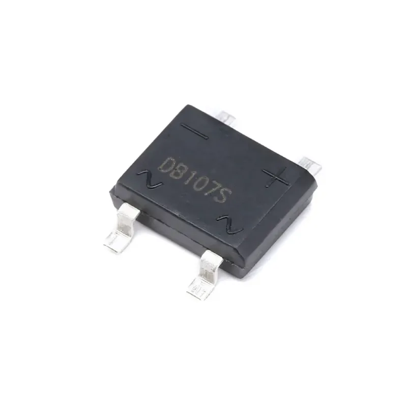 DB107S SMD Bridge Rectifier Diode – 1A 1000V DB107S SMD Bridge Rectifier Diode – 1A 1000V