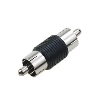 RCA Male to Male Connector Jack Tos Plug RCA Male to Male Connector Jack Tos Plug