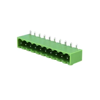 Conector Bloc Terminal 90C cu 10 Pini de 5,08 mm - Tată Conector Bloc Terminal 90C cu 10 Pini de 5,08 mm - Tată