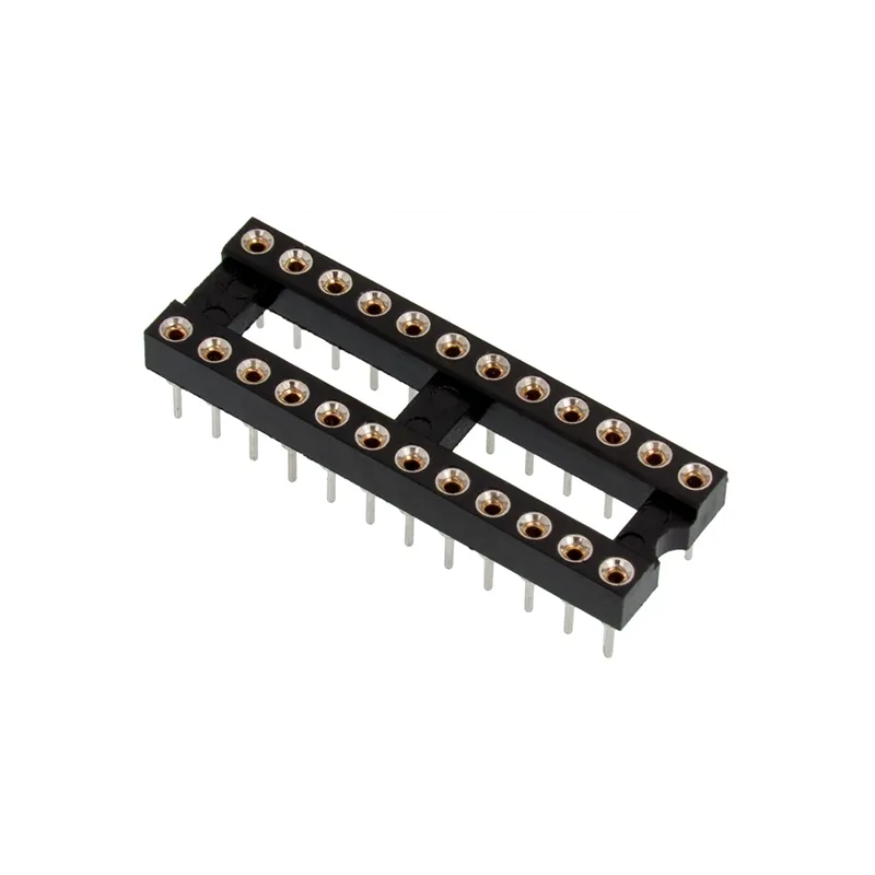Priză IC de Precizie Pentru Circuit Integrat 2x12 24 Pini DIP-24 Priză IC de Precizie Pentru Circuit Integrat 2x12 24 Pini DIP-24