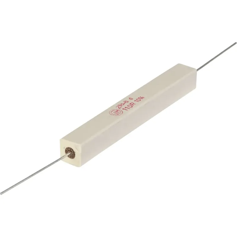 110Ω 17 W ±10% Ceramic Power Resistor 110Ω 17 W ±10% Ceramic Power Resistor