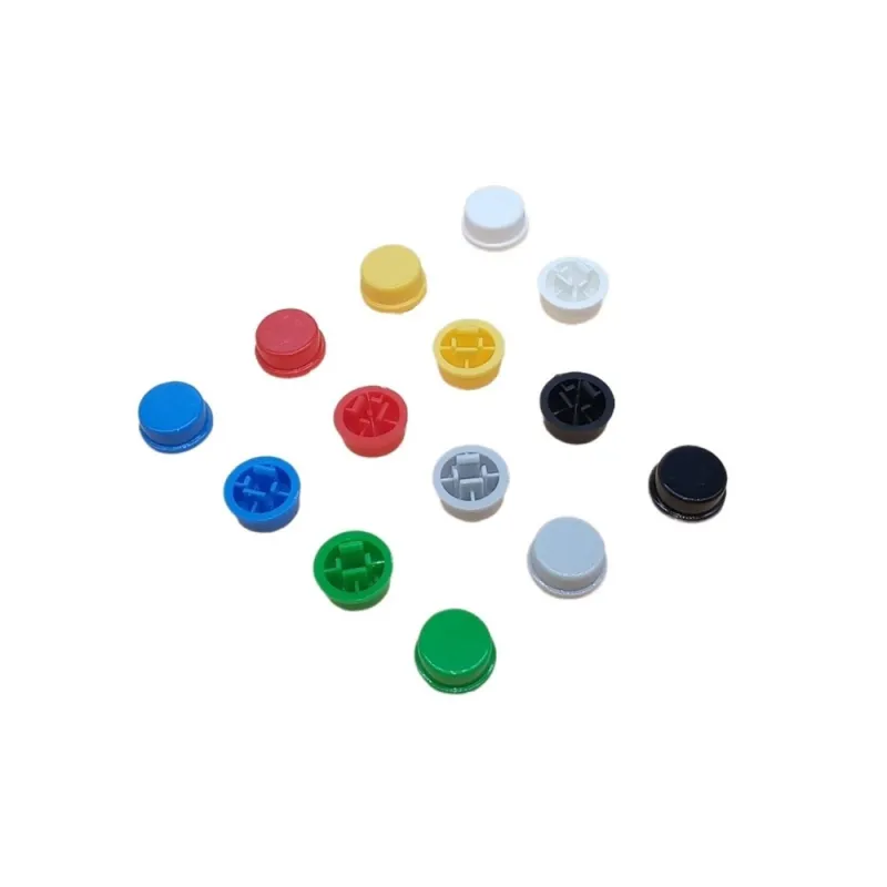A24 Round Button Tactile Push Button Switch Cap - GREY A24 Round Button Tactile Push Button Switch Cap - GREY