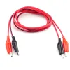 Cleme de Testare Crocodil cu Două Capete 50 cm Cleme de Testare Crocodil cu Două Capete 50 cm