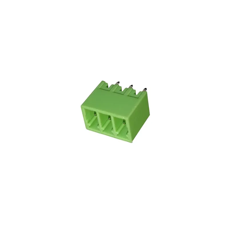 3.81mm Straight 3 Pin 180C Terminal Block Connector - Male 3.81mm Straight 3 Pin 180C Terminal Block Connector - Male