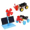 Mini DC Motor + 4‑Blade Propeller Set (Black)
