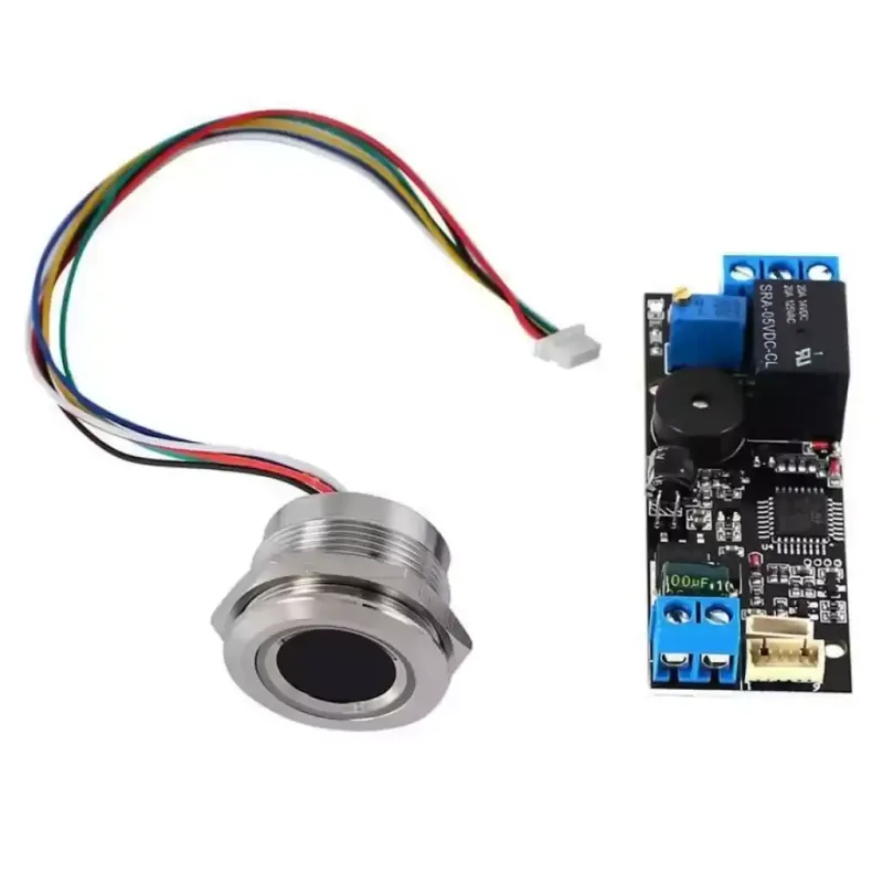 R503 Fingerprint Sensor+K202 12V Control Board R503 Fingerprint Sensor+K202 12V Control Board