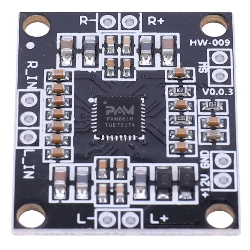 PAM8610 2x15W Stereo Amplifier Module PAM8610 2x15W Stereo Amplifier Module