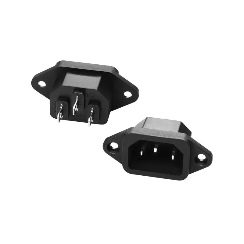 Priză de Curent Alternativ Masculin 250V 10A Priză de Curent Alternativ Masculin 250V 10A