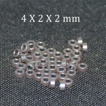 Magnetic Ferrite Hole Beads 4x2x2 mm Ferrite Core Ring Magnetic Ferrite Hole Beads 4x2x2 mm Ferrite Core Ring