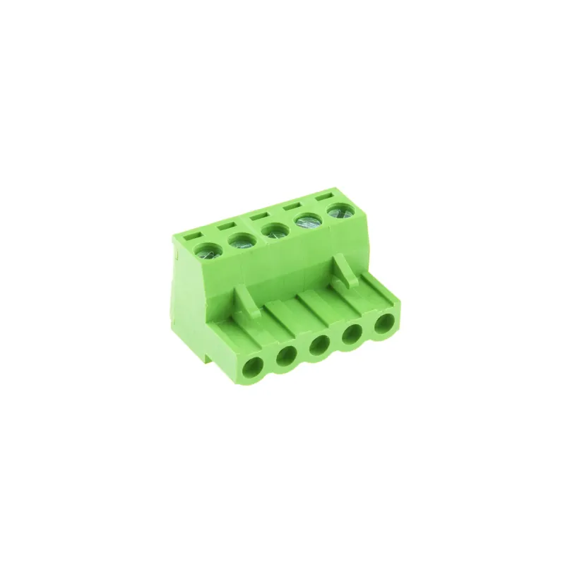 7.62mm 5 Pin Terminal Block Pluggable Connector Female 7.62mm 5 Pin Terminal Block Pluggable Connector Female