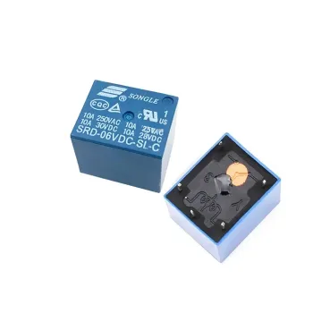 Releu 6V DC 10A 250V Songle Releu 6V DC 10A 250V Songle