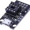 ATtiny13A-ATtiny25-ATtiny45-ATtiny85 USB Development and Programming Board ATtiny13A-ATtiny25-ATtiny45-ATtiny85 USB Development and Programming Board