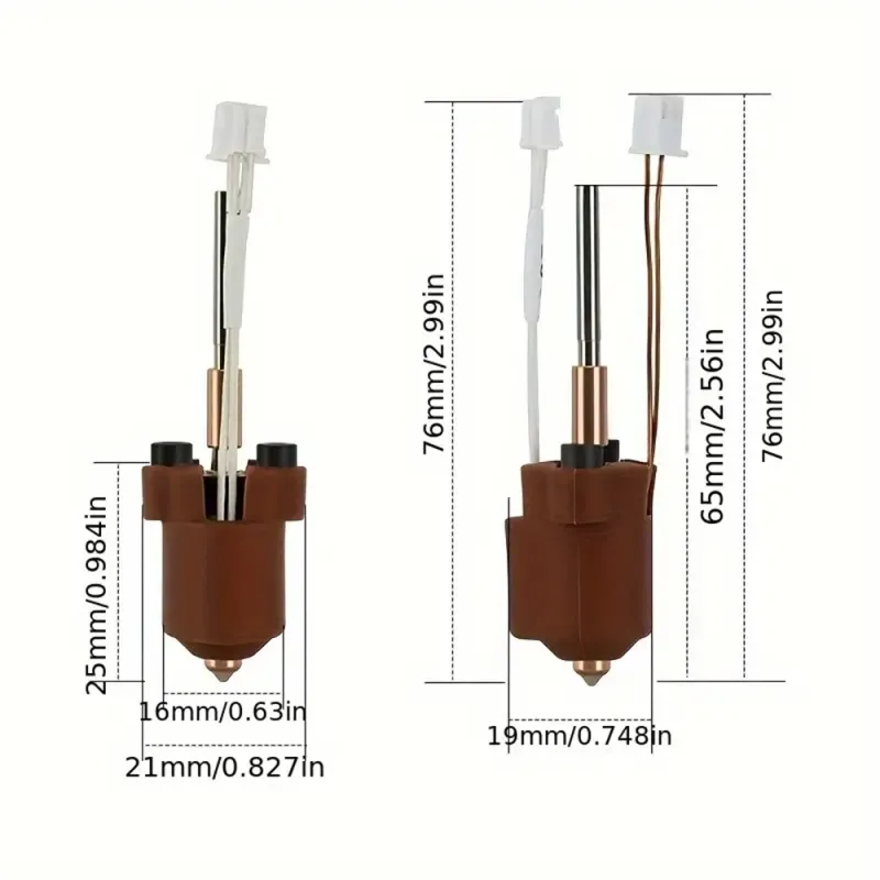 All-in-One Hotend Kit for K1/K1 Max - 0.4mm Nozzle, 60W Ceramic Heater All-in-One Hotend Kit for K1/K1 Max - 0.4mm Nozzle, 60W Ceramic Heater