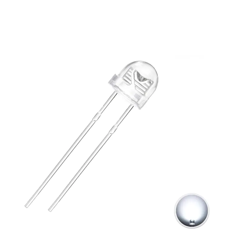 5 mm LED Ultra Luminos 16000 Mcd Alb 5 mm LED Ultra Luminos 16000 Mcd Alb