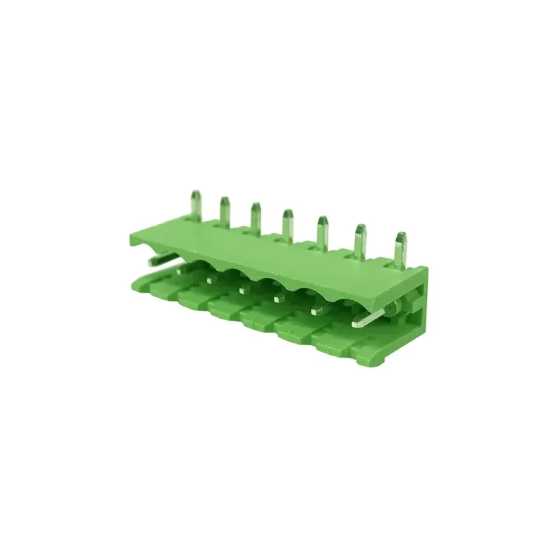 7.62mm Straight 7 Pin 90C Terminal Block Connector - Male 7.62mm Straight 7 Pin 90C Terminal Block Connector - Male