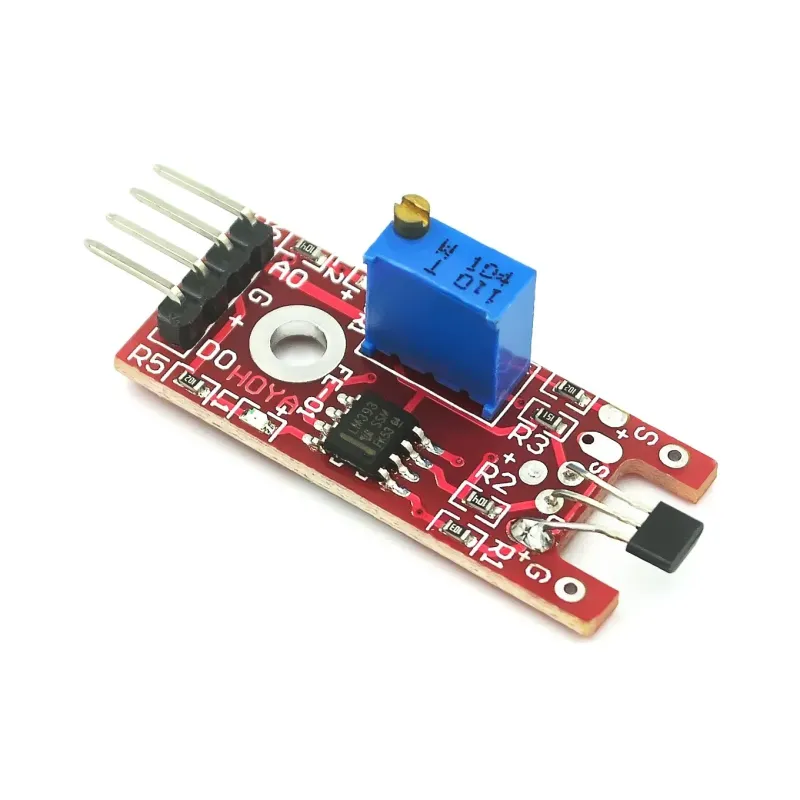 Senzor Magnetic cu Efect Hall Modul KY-024 Senzor Magnetic cu Efect Hall Modul KY-024