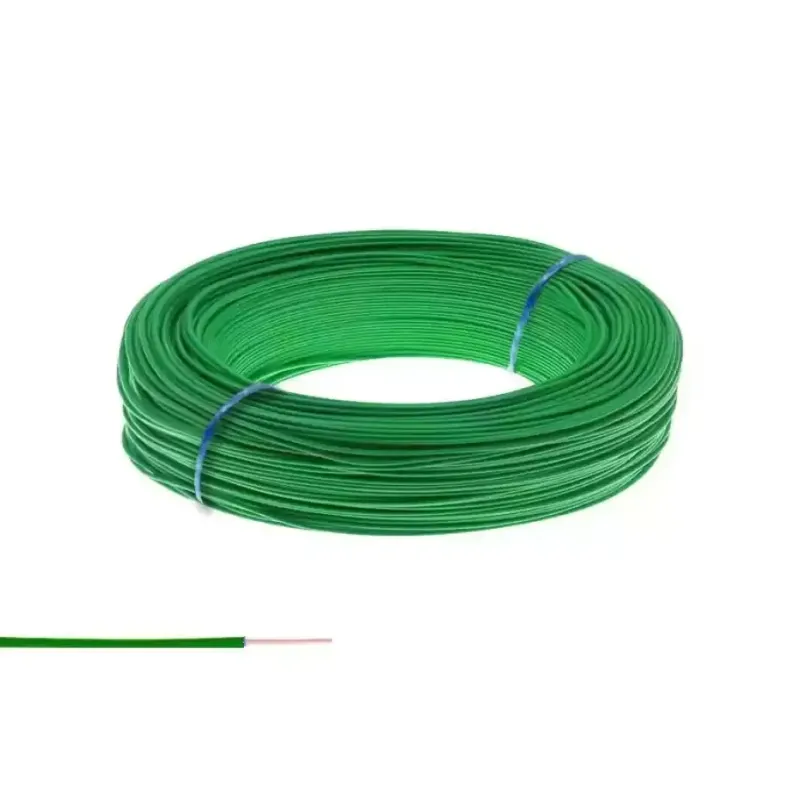 1 Meter Single Core Mountage Cable - Green Wire 1 Meter Single Core Mountage Cable - Green Wire