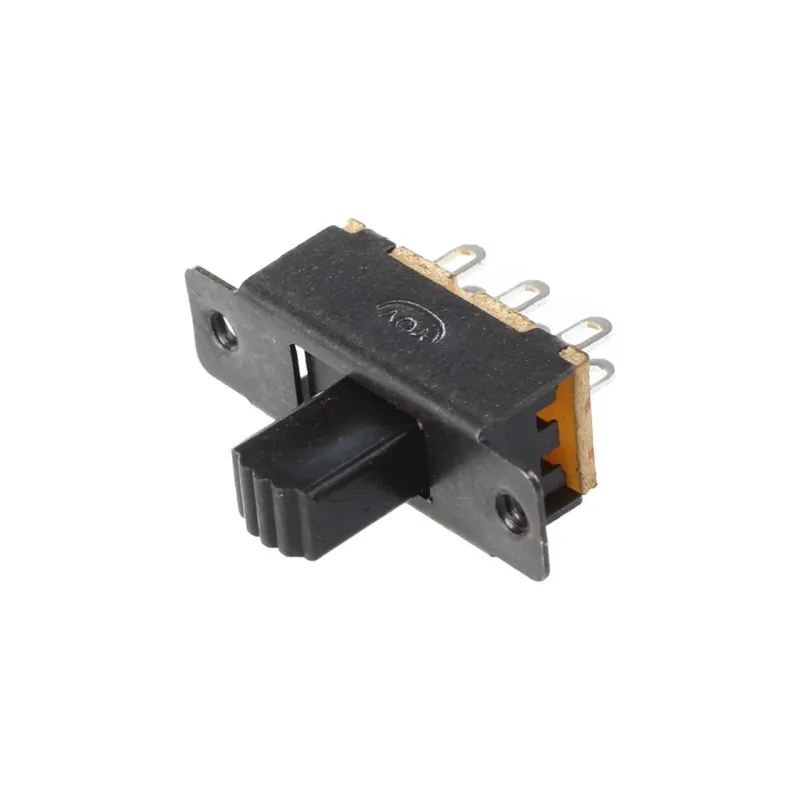 SS22F25-G7 Panel Mount Mini Slide Switch 2 Position DPDT 2P2T SS22F25-G7 Panel Mount Mini Slide Switch 2 Position DPDT 2P2T