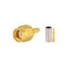 RP-SMA Male RF Connector for RG316 RG174 RG178 RP-SMA Male RF Connector for RG316 RG174 RG178