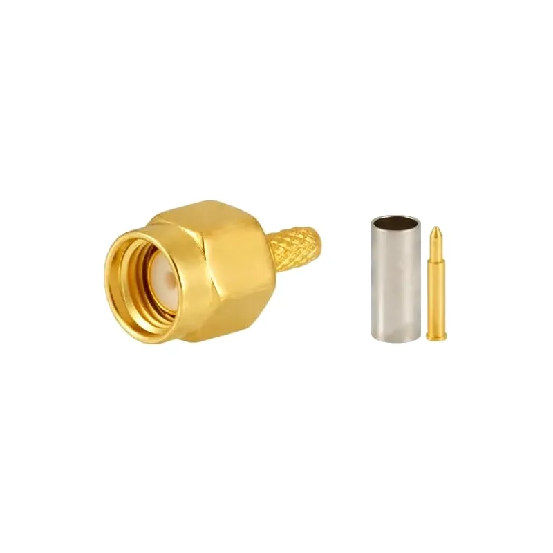 RP-SMA Male RF Connector for RG316 RG174 RG178 RP-SMA Male RF Connector for RG316 RG174 RG178