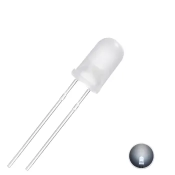 LED Alb Difuz de 5 mm LED Alb Difuz de 5 mm