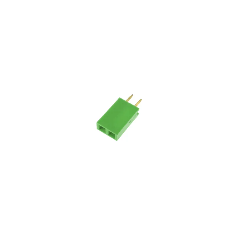 1x2 Pin Header 2.54mm Pitch Green - Female 1x2 Pin Header 2.54mm Pitch Green - Female