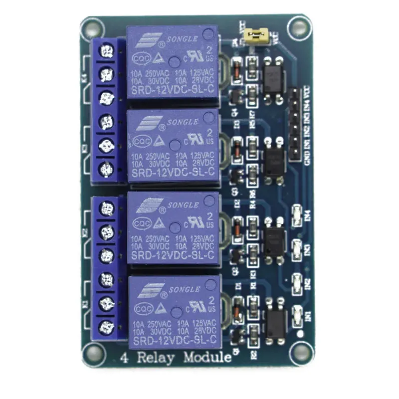 12V 4 Channel Relay Module 12V 4 Channel Relay Module