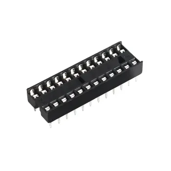 2x12 IC - Integrated Circuit Socket 24 Pins DIP-24 2x12 IC - Integrated Circuit Socket 24 Pins DIP-24